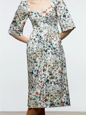 Suzan dress in Alpine Floral by Onirik